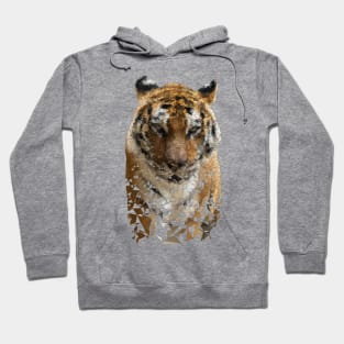 Low Poly Tiger Hoodie